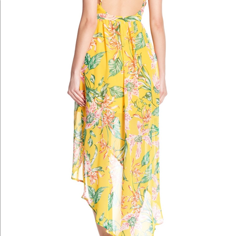 Nordstrom Hi-lo floral woven dress - Picture 2 of 5